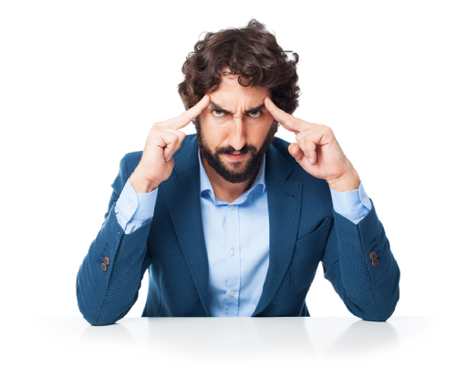 مدیر تولید در حال فکر کردن